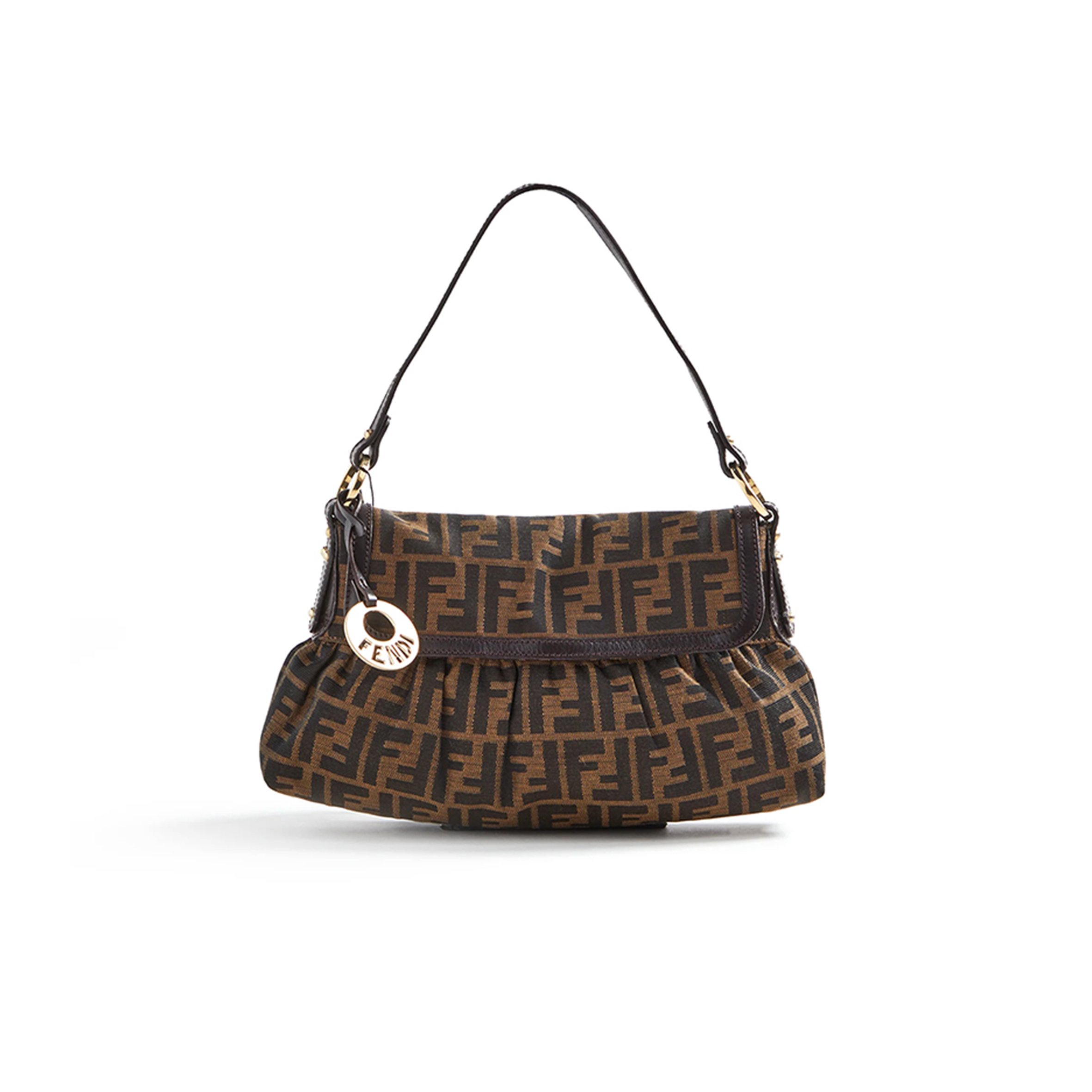 F**di wgaca zucca small chef shoulder bag (38*19*8cm)